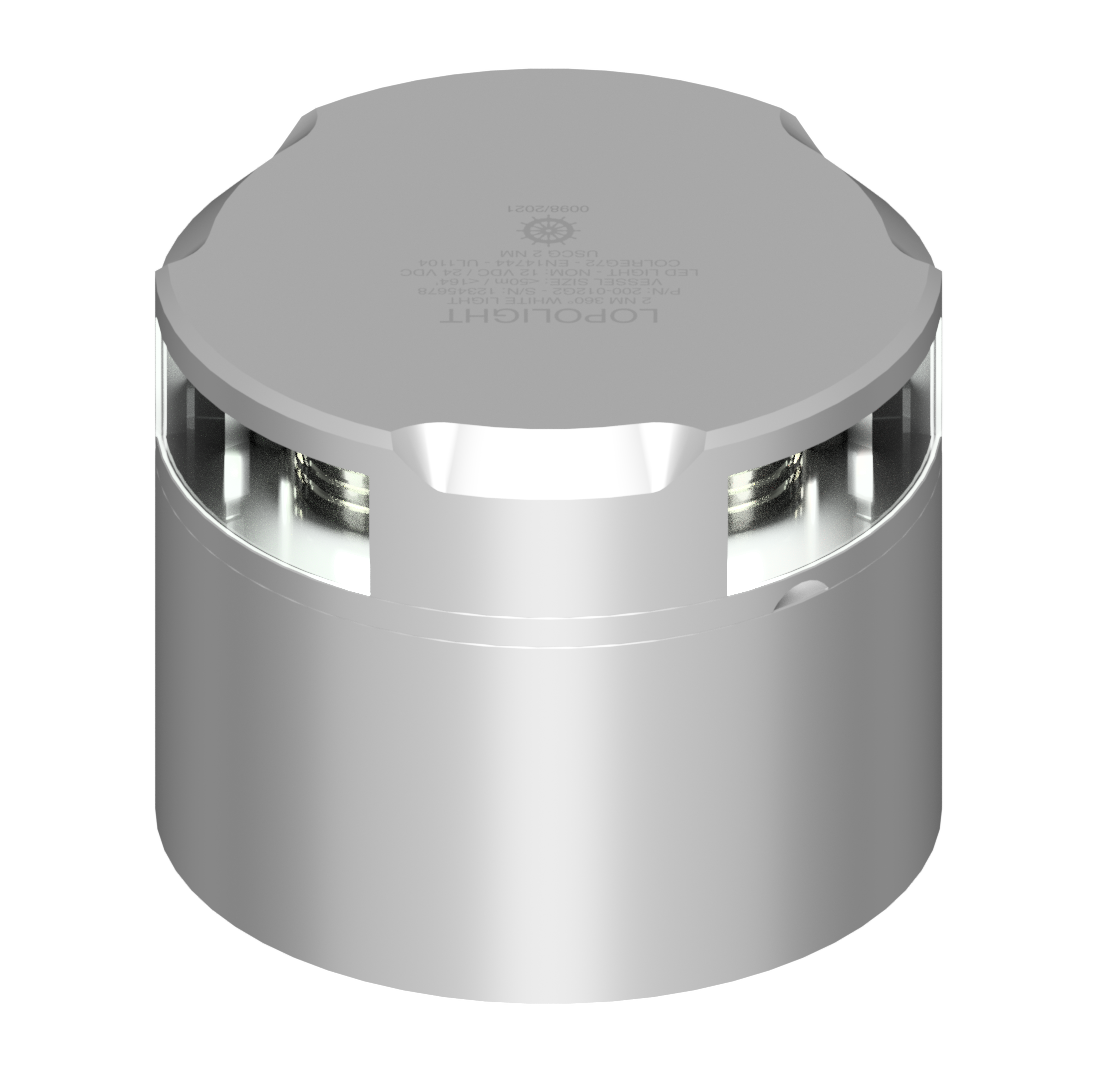 2nm 360° White/Strobe ?Hz, silver w/Alu-base CSCD 2nm 360° White/Strobe ?Hz, silver w/Alu-base CSCD